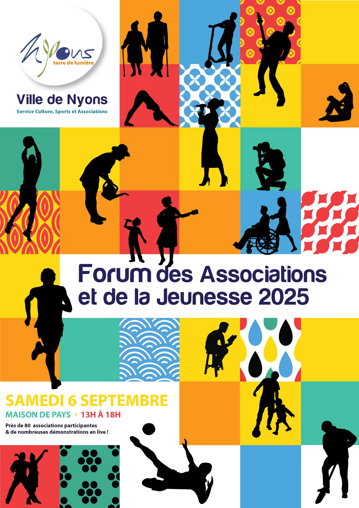 Affiche du Forum des Associations 2025